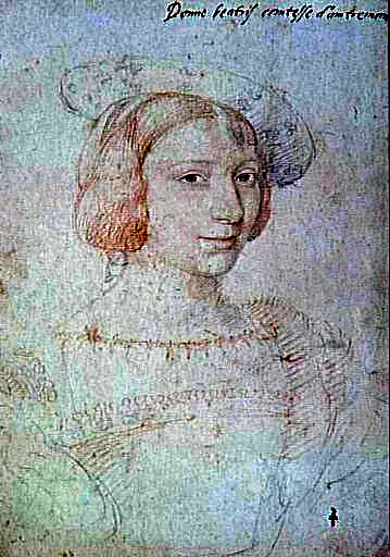 Beatriz de Silva par Jean Clouet vers 1530